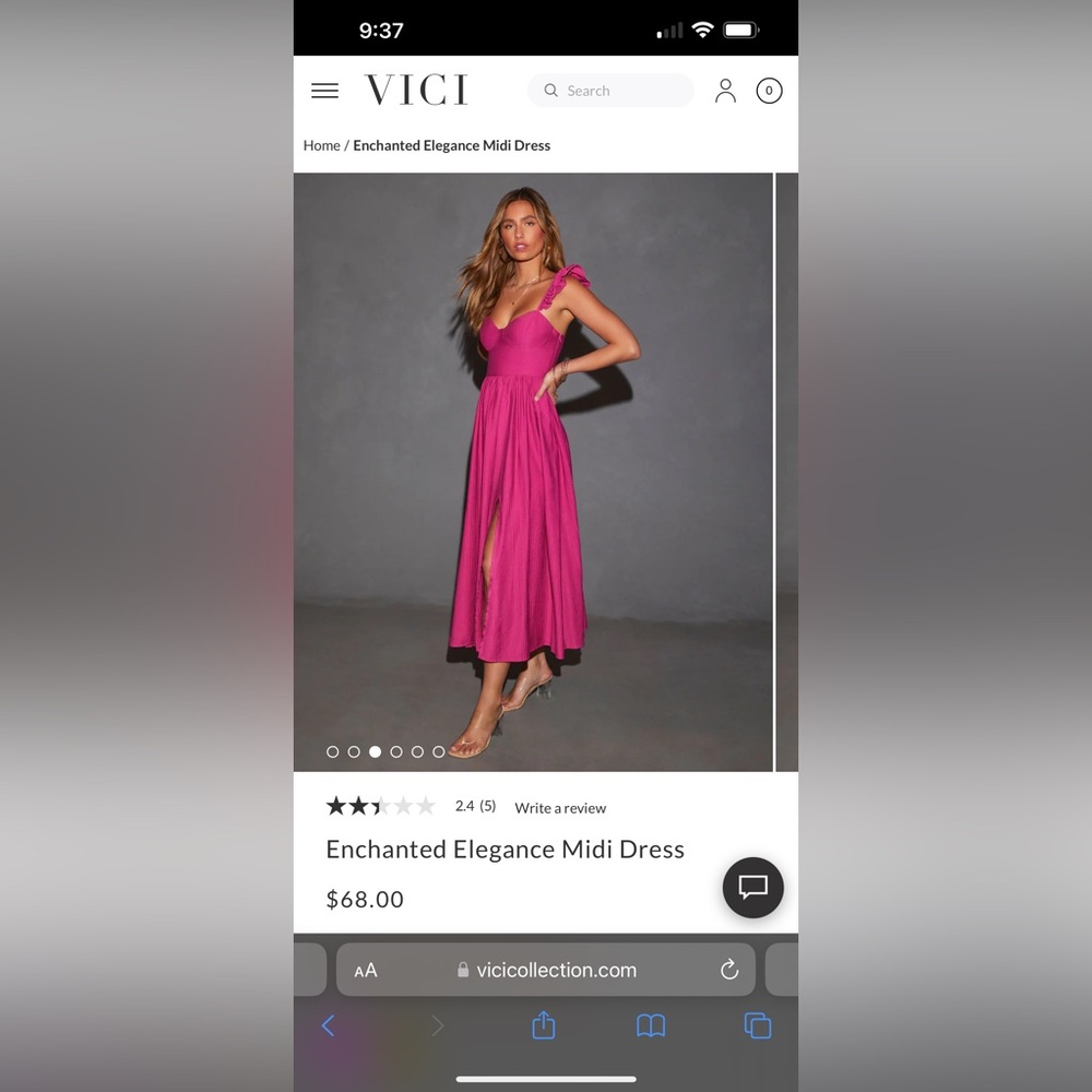 VICI dress, size medium